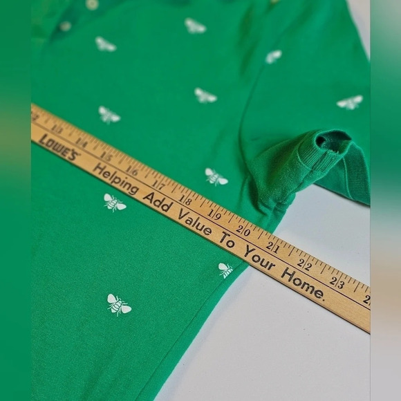 Lands End Polo Sz Lg 14/16 adorable with bees on it - Picture 11 of 11